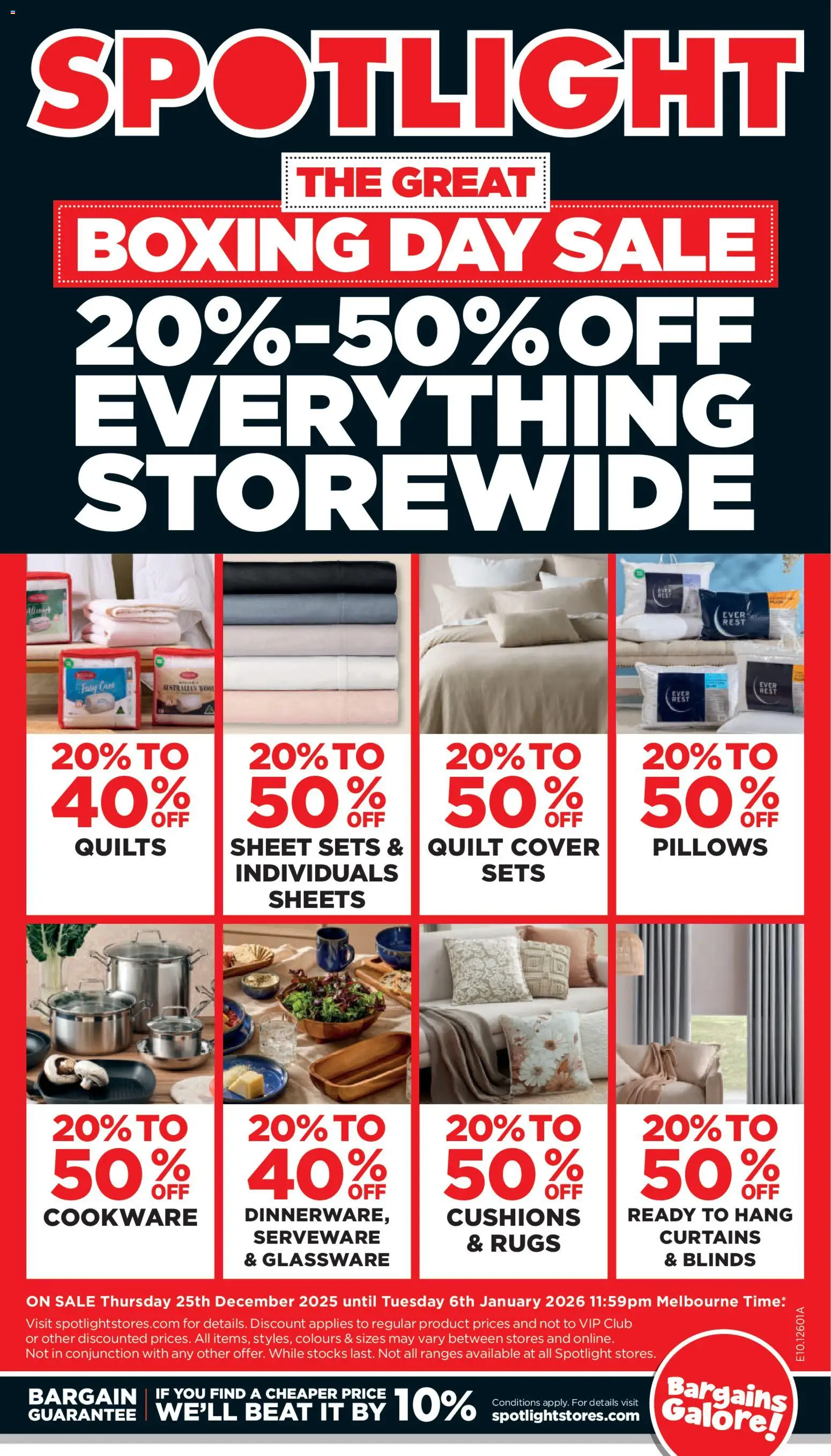 Preview of catalogue Catalogue from shop Spotlight valid 25/12/2025