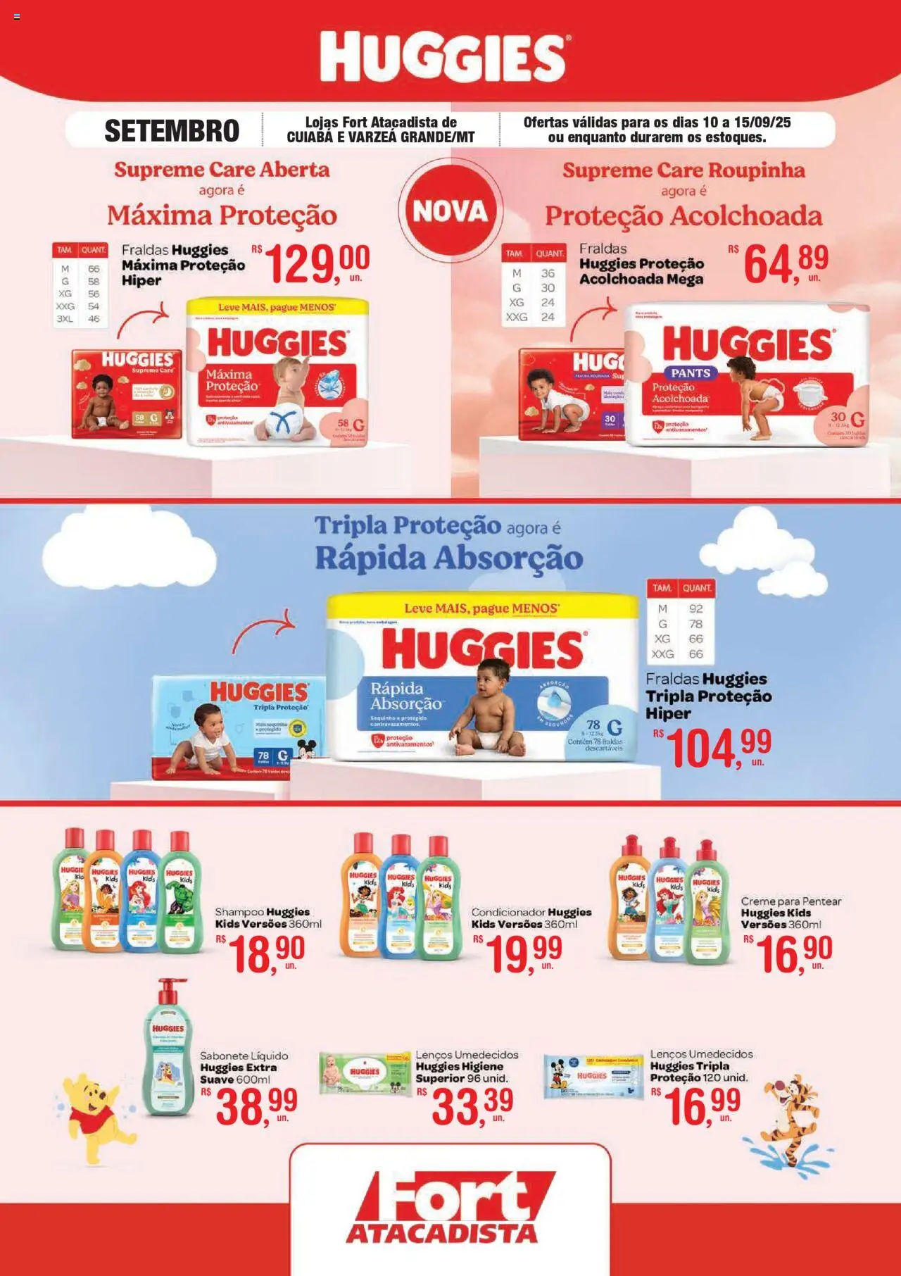 Fort Atacadista folheto "Ofertas Kimberly" válido a partir de 09/09/2025 - número de página 1