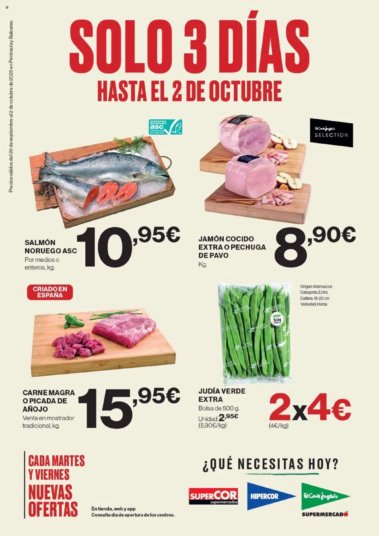 Catálogo El Corte Inglés y sus promociones válidas desde el 30/09/2025 - Número de página 1
