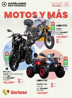 Vista previa las ofertas de la tienda Soriana - Motos y más Soriana Exclusivo en línea desde el 16/02/2026 