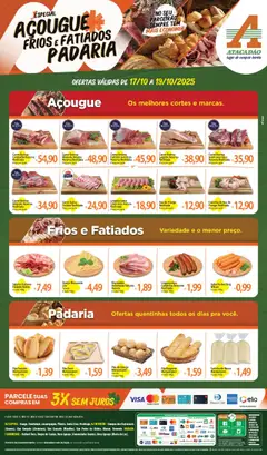 Pré-Visualização do folheto "Ofertas - RJ" da loja Atacadão válido a partir de 17/10/2025