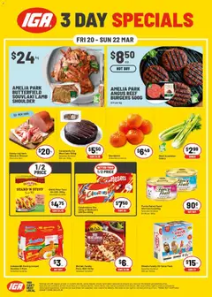 Preview of catalogue IGA Weekend Specials WA from shop IGA valid 20/03/2026