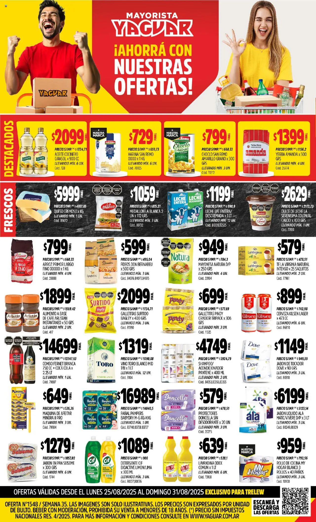 Yaguar Trelew del 25/08/2025 Online