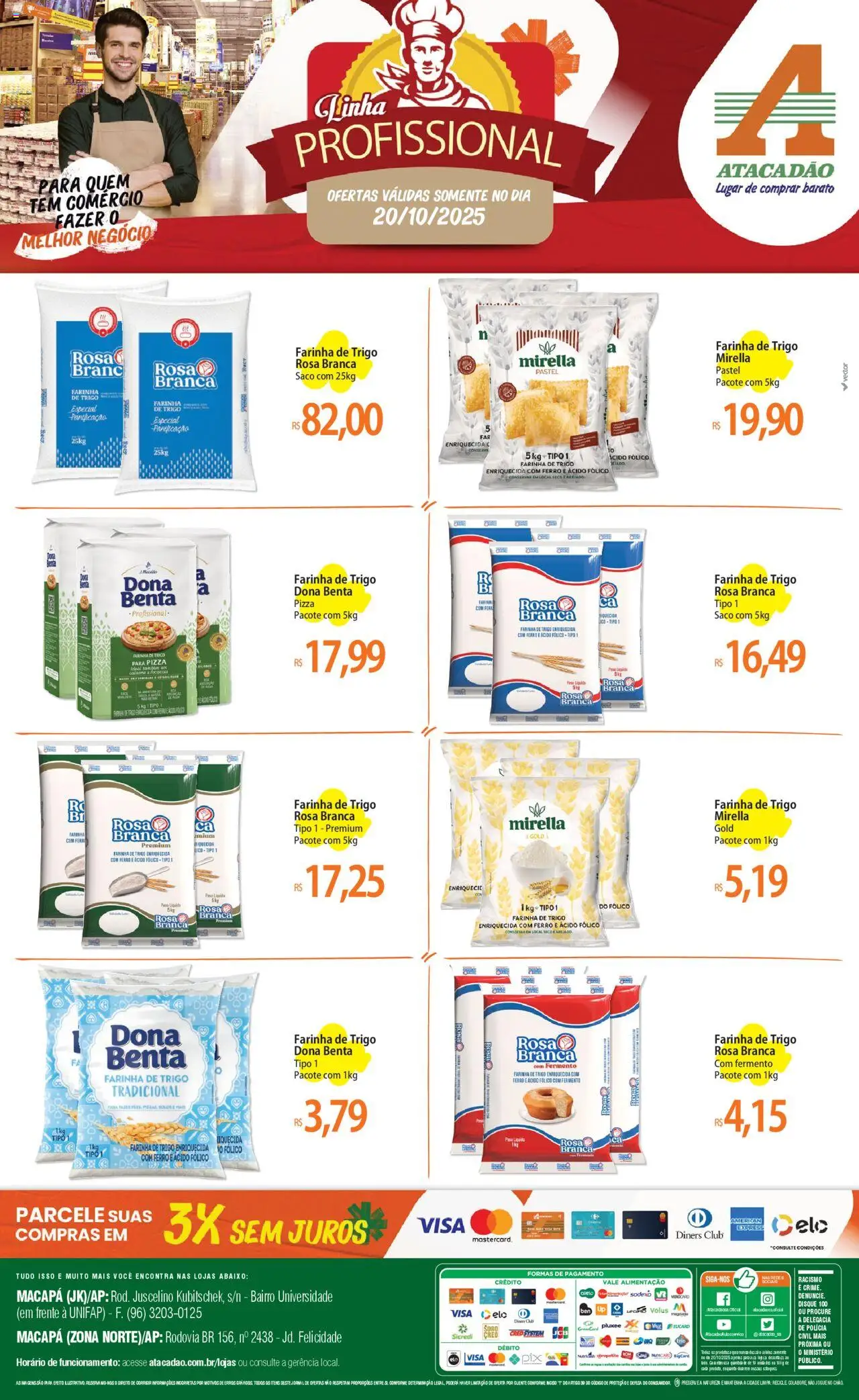Atacadão folheto "Ofertas - AP" válido a partir de 20/10/2025 - número de página 1