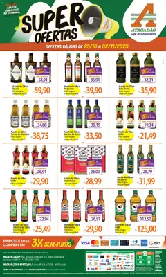 Pré-Visualização do folheto "Ofertas - AP" da loja Atacadão válido a partir de 29/10/2025