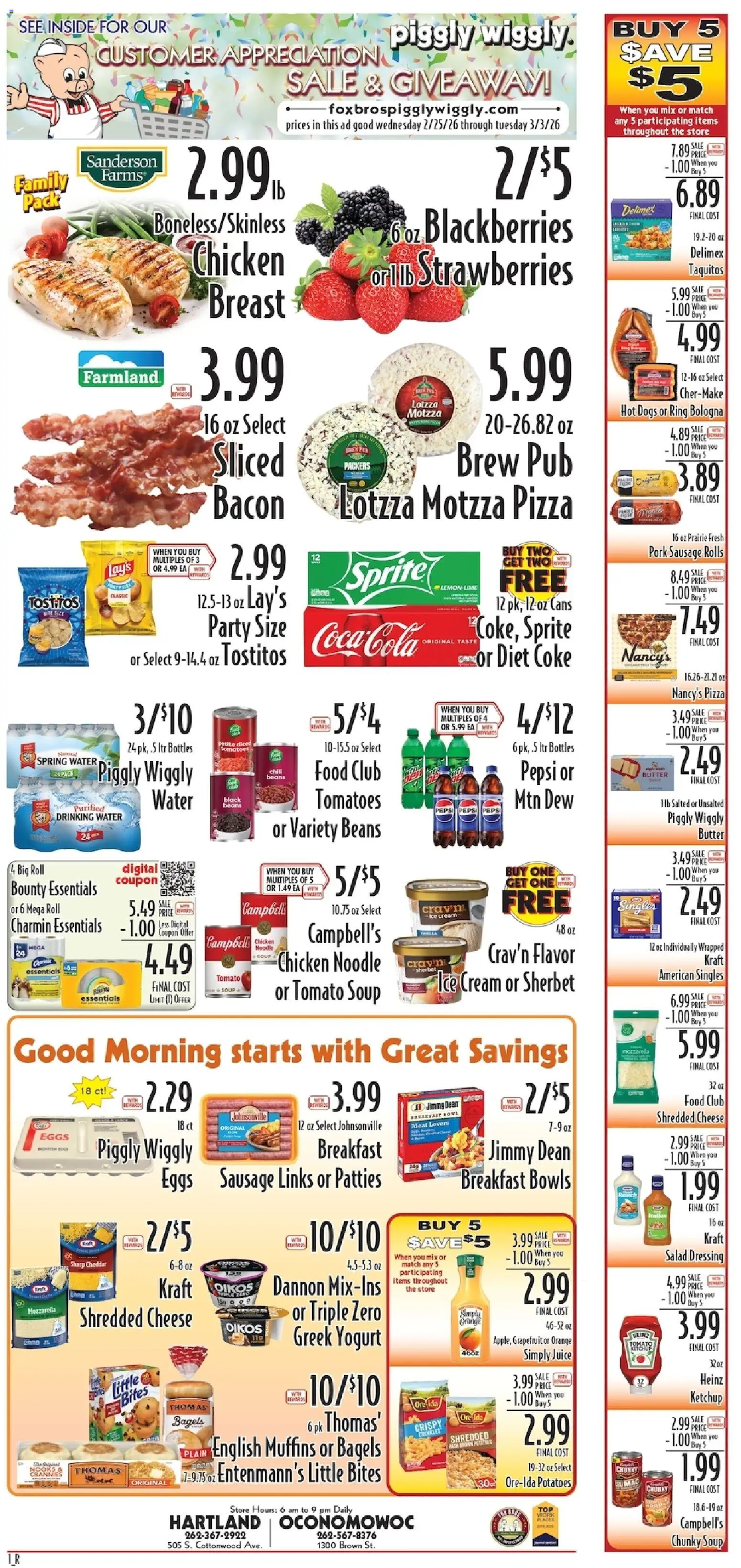 Ad Preview of Piggly Wiggly Weekly Ad from 02/25/2026