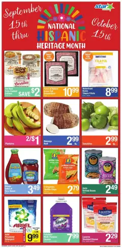 Ad Preview of Star Market Ad from 09/15/2025