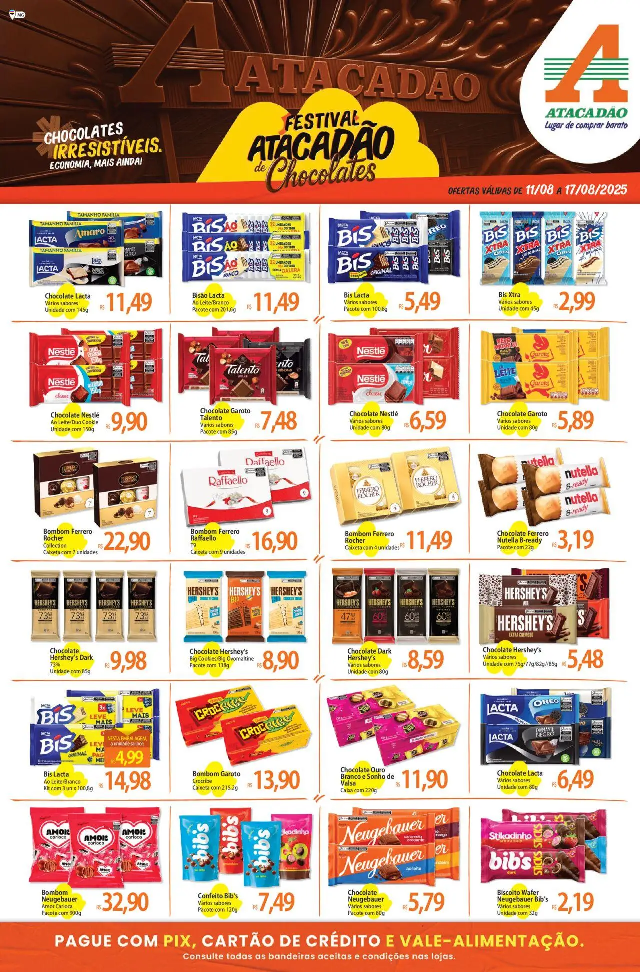 Atacadão folheto "Ofertas - MG" válido a partir de 11/08/2025 - número de página 1