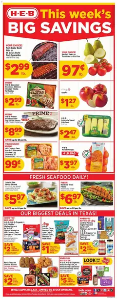 Ad Preview of H-E-B Weekly Ad from 10/29/2025