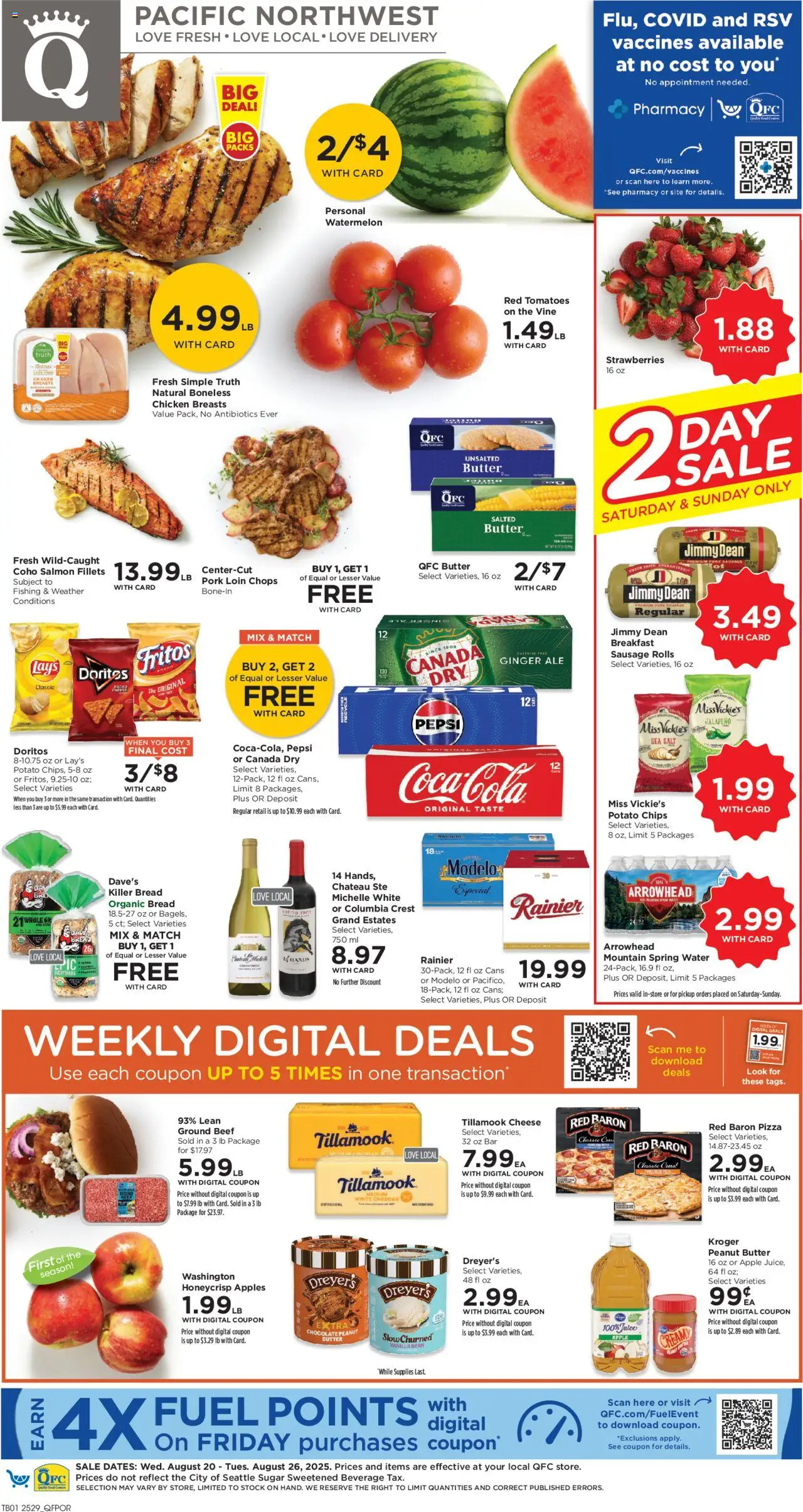 QFC Weekly Ad - OR from 08/20/2025 - Flyer - Page number 1
