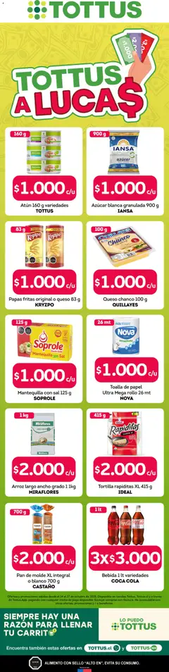 Folleto de la tienda Tottus válido desde el 14.10.2025 