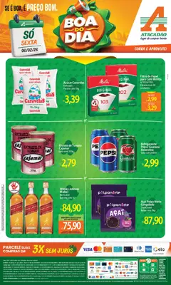 Pré-Visualização do folheto "Ofertas - RS" da loja Atacadão válido a partir de 06/02/2026