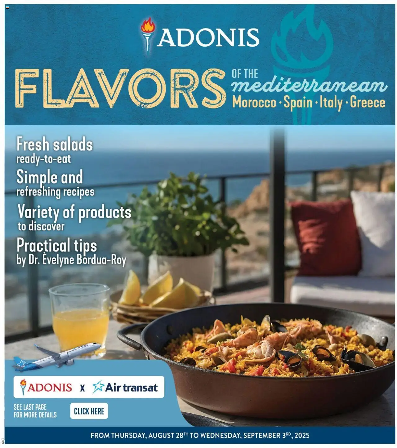 Adonis flyer valid from Aug 28, 2025 - page number 1