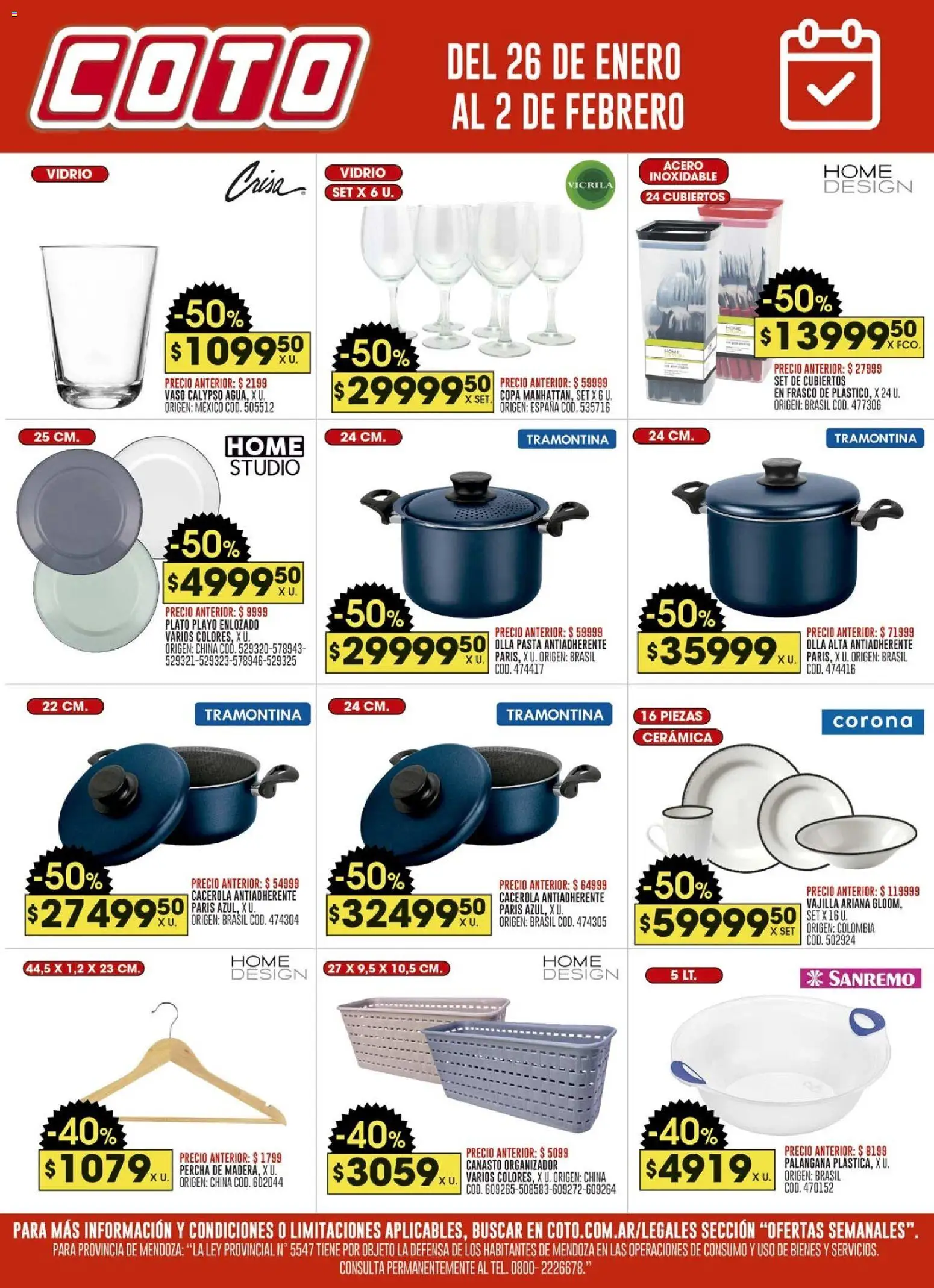 Vista previa del folleto de la tienda Coto válido desde el 26/01/2026 