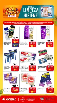 Pré-Visualização do folheto "Semar Supermercado ofertas Especial Limpeza e Higiene" da loja Semar Supermercado válido a partir de 10/03/2026
