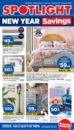 Preview of catalogue Catalogue from shop Spotlight valid 07/01/2026