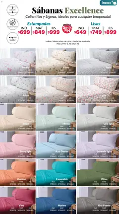 Vista previa las ofertas de la tienda Colchas Concord - Buen Fin desde el 01/11/2025 | Página: 185