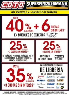 Vista previa del folleto de la tienda Coto válido desde el 06/02/2026 
