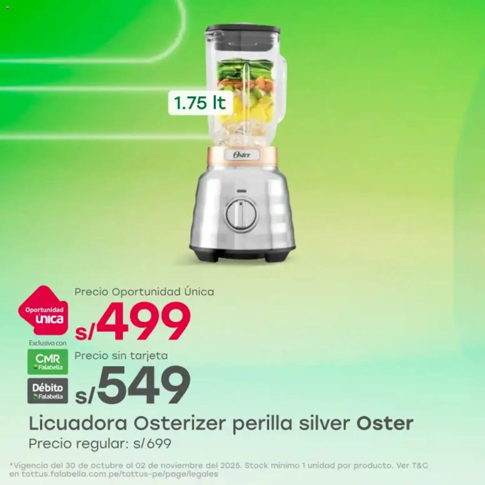 Vista previa de Catálogo de la tienda Tottus válido desde 30/10/2025