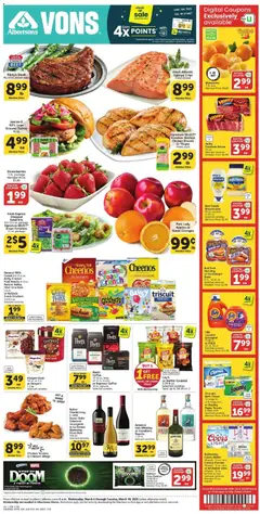 Ad Preview of Vons Vons Weekly Ad from 03/04/2026