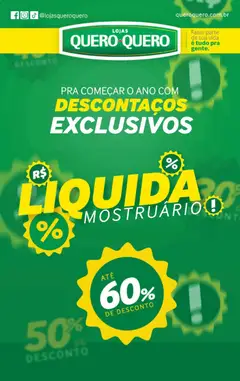 Pré-Visualização do folheto "Ofertas atuais" da loja Lojas Quero-Quero válido a partir de 02/01/2026