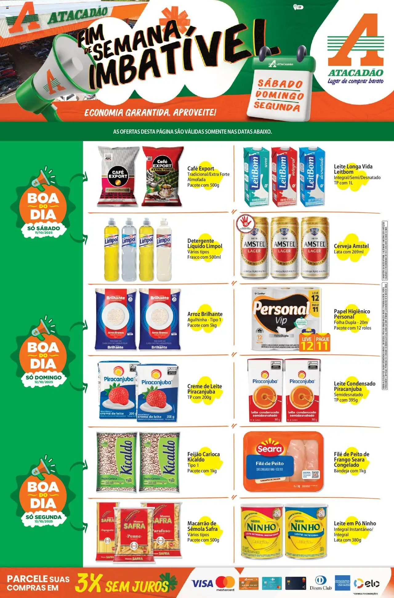 Atacadão folheto "Ofertas - DF" válido a partir de 11/10/2025 - número de página 1