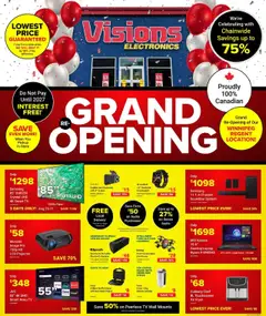 Preview of leaflet Flyer from shop Visions is valid from Aug 29, 2025