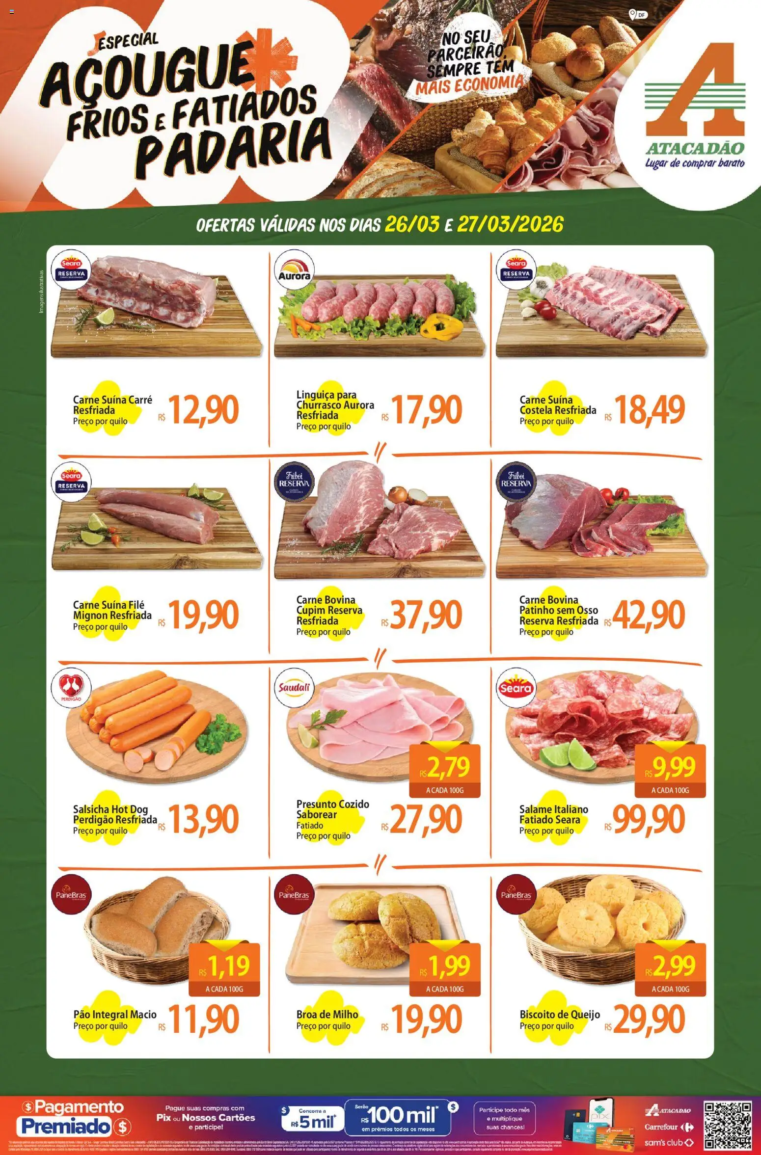 Pré-Visualização do folheto "Atacadão ofertas - DF" da loja Atacadão válido a partir de 26/03/2026