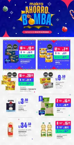Vista previa de Volante FDS #1 Diciembre de la tienda Makro válido desde 05/12/2025