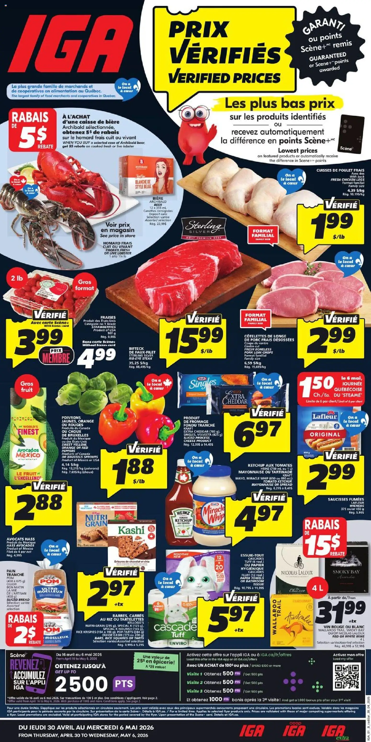 Preview of leaflet IGA circulaire - Quebec from shop IGA is valid from Apr 30, 2026