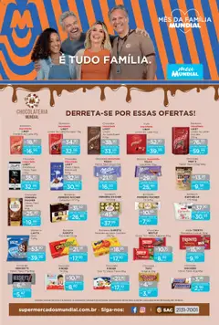 Pré-Visualização do folheto "Encarte" da loja Mundial válido a partir de 01/08/2025