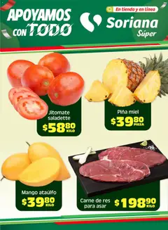 Vista previa las ofertas de la tienda Soriana - Soriana Fin de Semana Súper: Chih, Delicias, Dur y Coah (excepto Saltillo) desde el 17/04/2026 