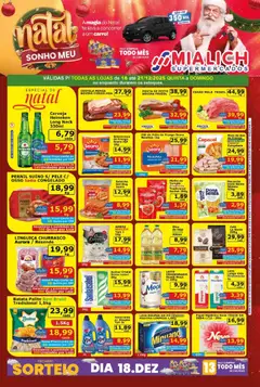 Pré-Visualização do folheto "Ofertas da semana" da loja Mialich Supermercados válido a partir de 18/12/2025