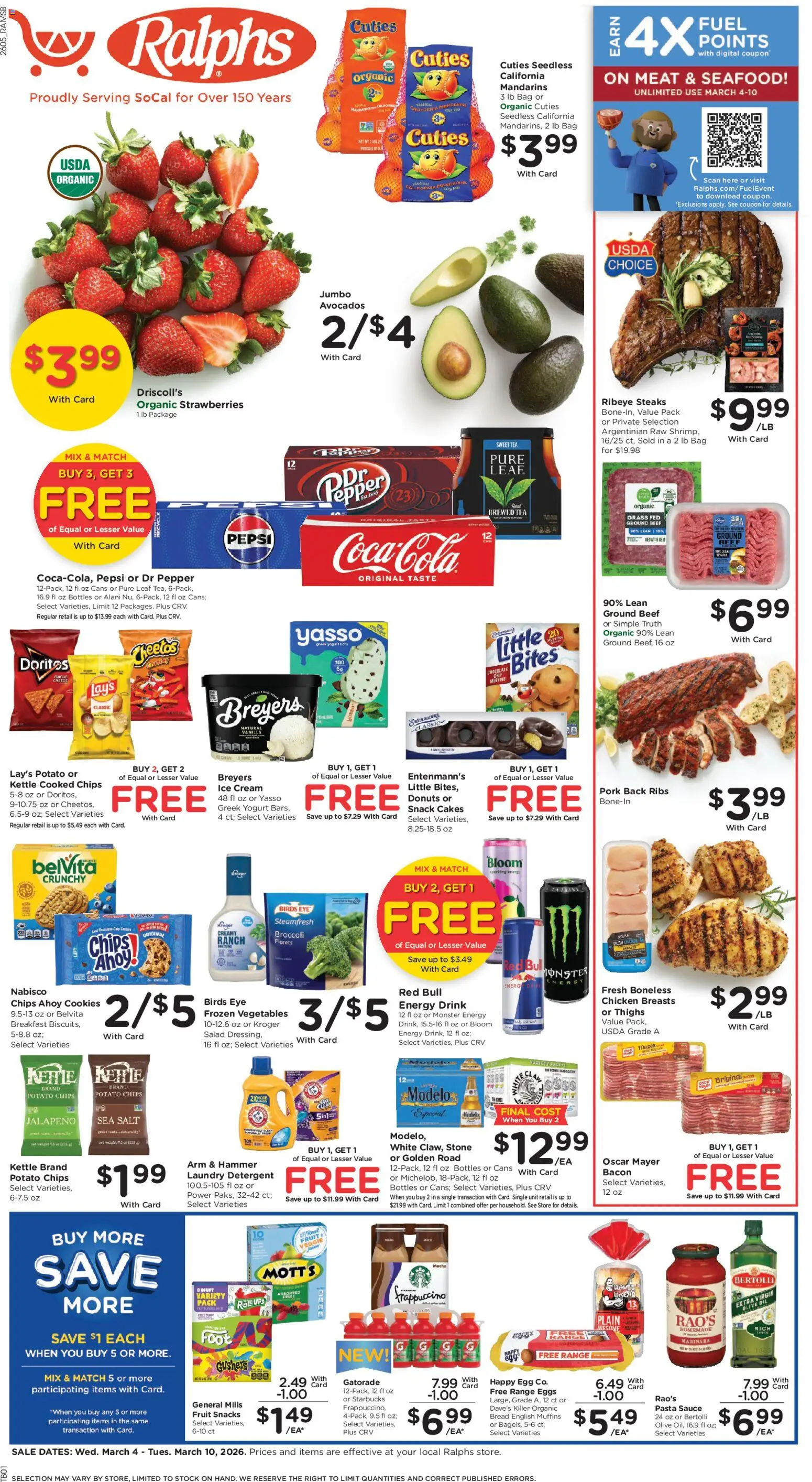 Ad Preview of Ralphs Ralphs Weekly Ad from 03/04/2026