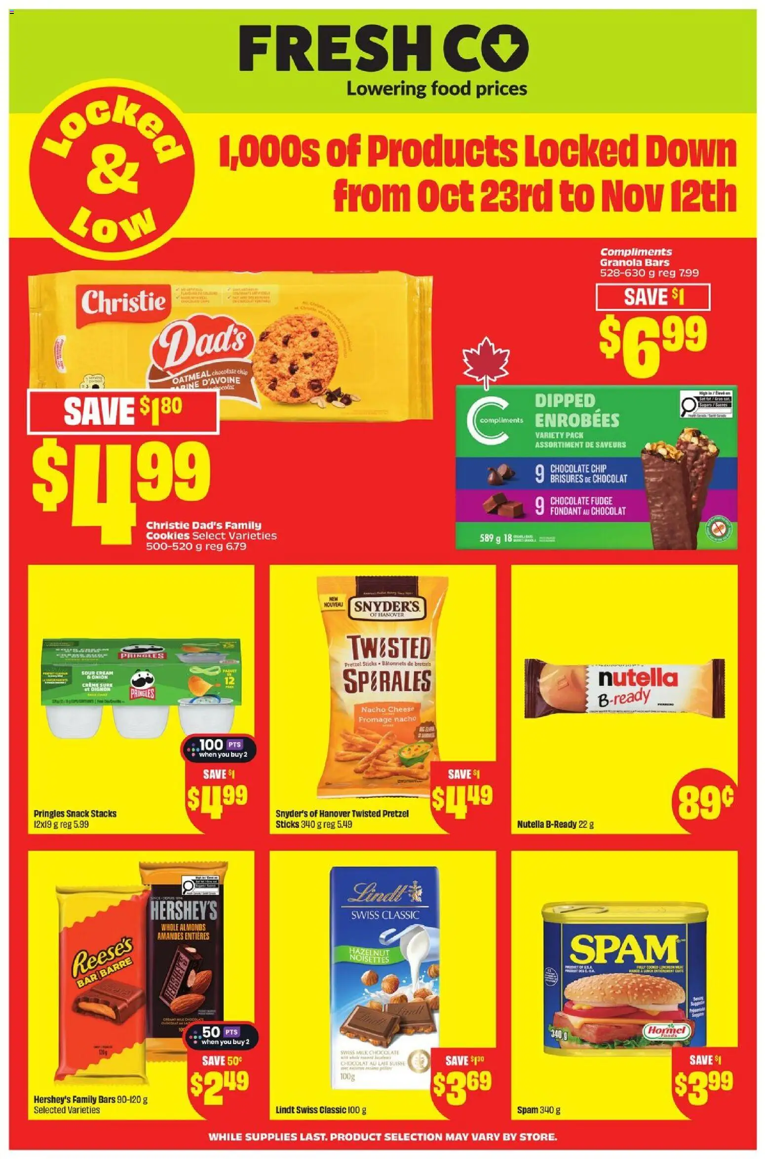 FreshCo flyer valid from Oct 23, 2025 - page number 1