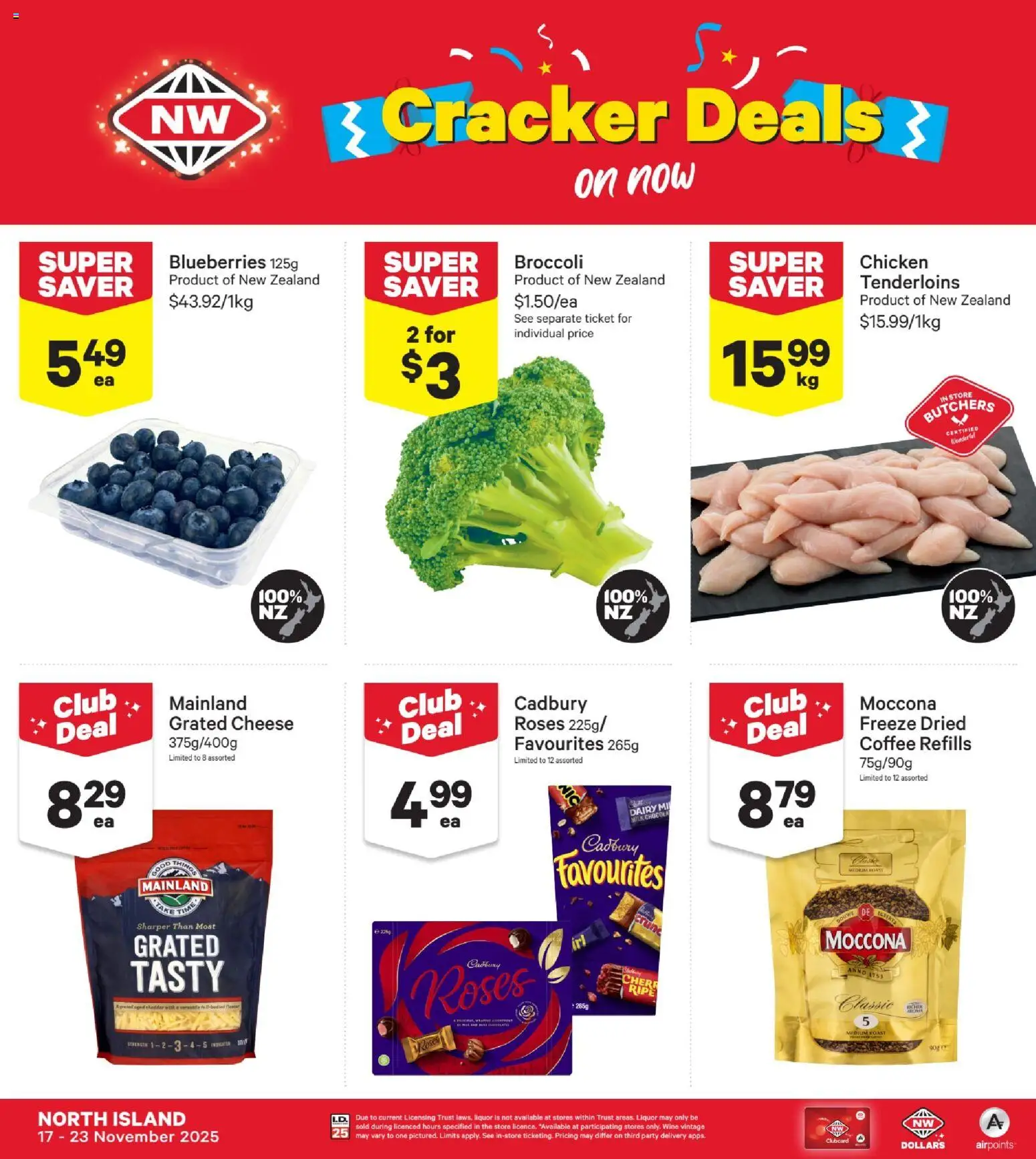 Preview of catalogue Catalogue from shop New World valid 17 Nov 2025