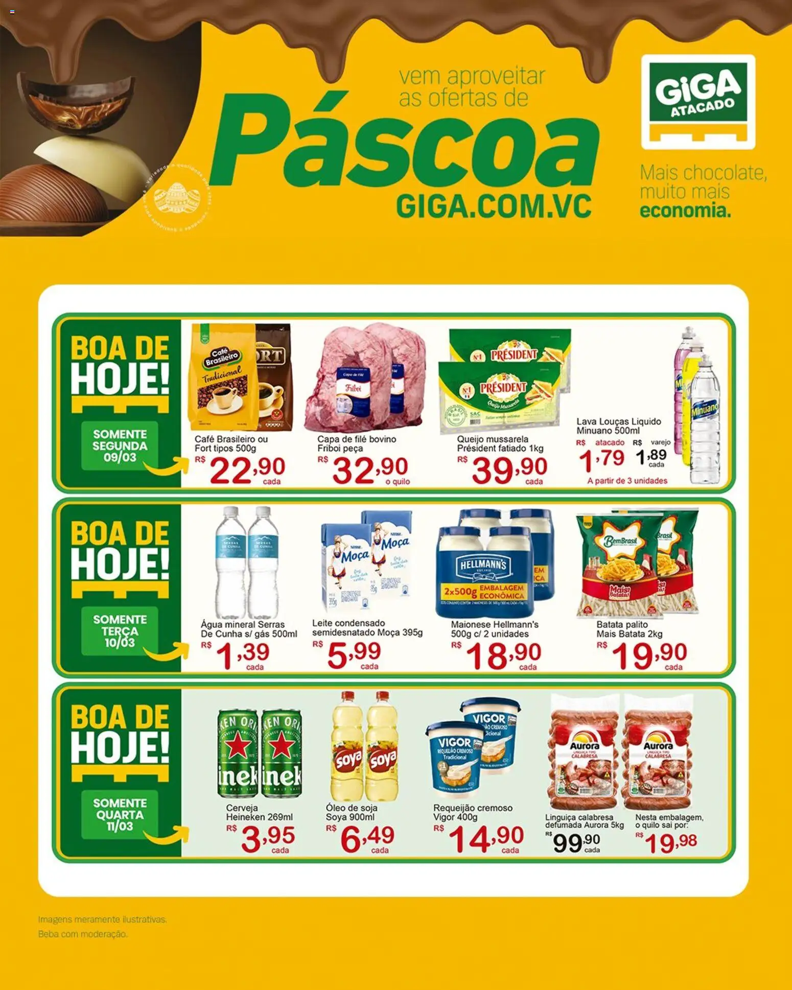 Pré-Visualização do folheto "GIGA Atacado - Ofertas da semana" da loja GIGA Atacado válido a partir de 09/03/2026