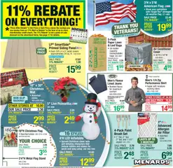 Ad Preview of Menards Weekly Ad from 11/05/2025 | Page: 1