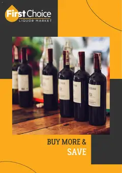 Preview of catalogue Catalogue from shop First Choice valid 18/07/2025