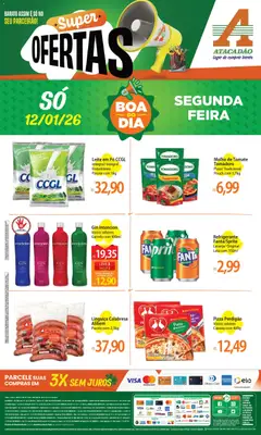Pré-Visualização do folheto "Ofertas - RS" da loja Atacadão válido a partir de 12/01/2026