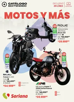 Vista previa las ofertas de la tienda Soriana - Motos y Más Exclusivo en línea desde el 19/09/2025 