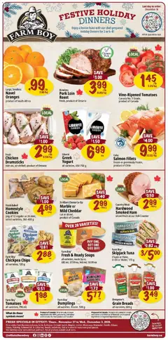 Preview of leaflet Weekly flyer / circulaire from shop Farm Boy is valid from Nov 27, 2025
