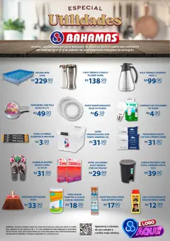 Pré-Visualização do folheto "Ofertas Especial Utilidades" da loja Bahamas Supermercados válido a partir de 01/01/2026