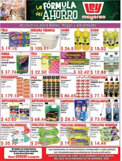 Vista previa las ofertas de la tienda Casa Ley - Folleto Mayoreo desde el 18/08/2025 