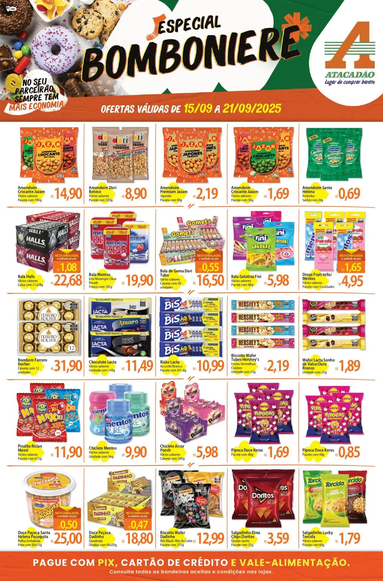 Atacadão folheto "Ofertas - MG" válido a partir de 15/09/2025 - número de página 1