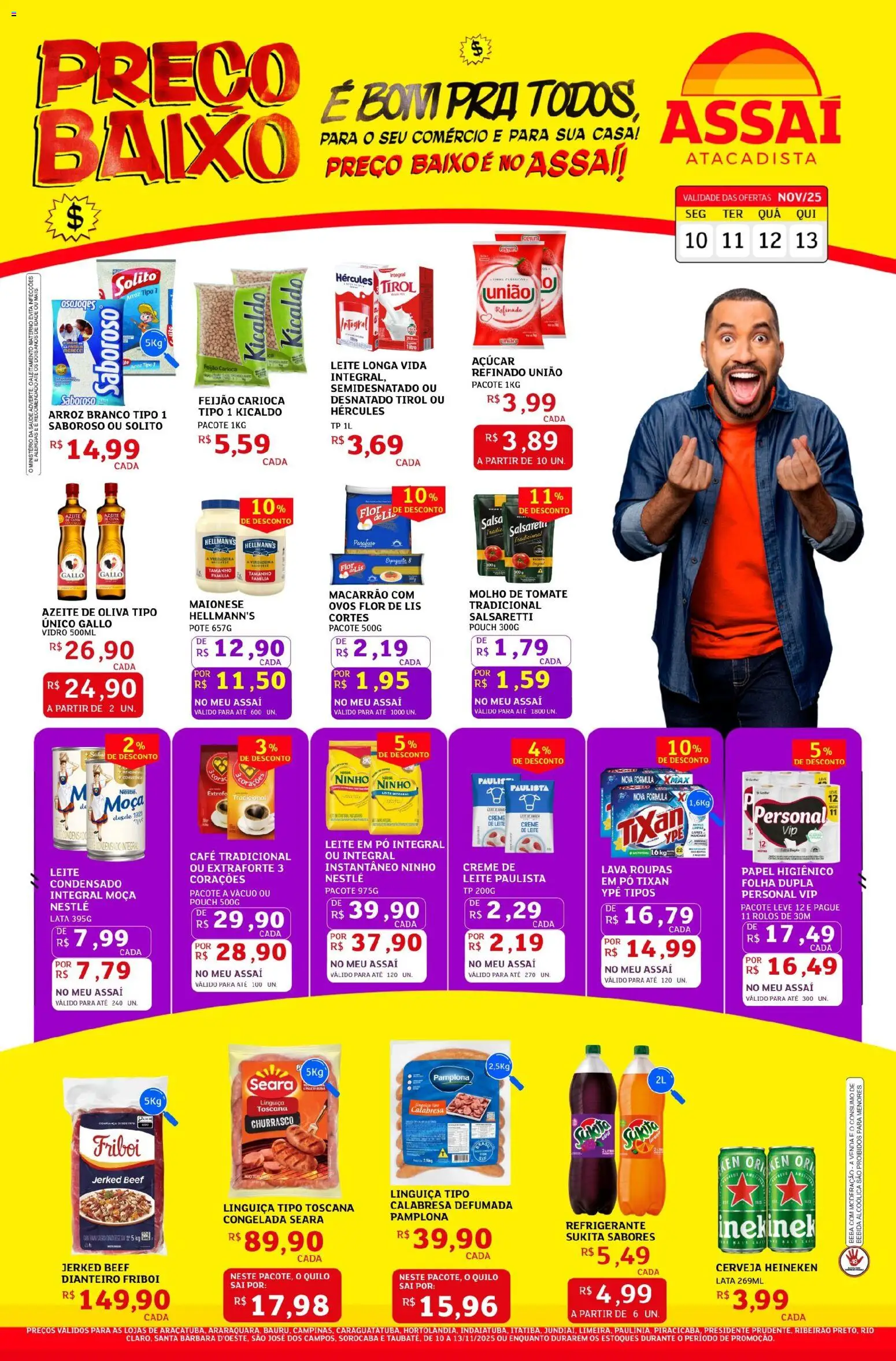 Pré-Visualização do folheto "Encarte - SP" da loja Assaí Atacadista válido a partir de 10/11/2025