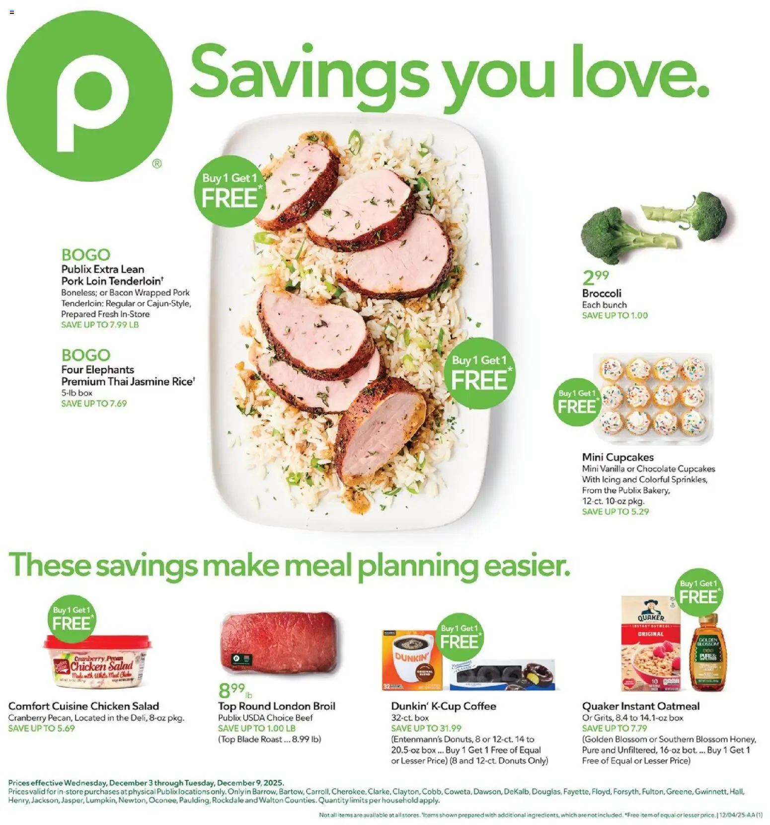 Ad Preview of Publix Weekly Ad from 12/03/2025