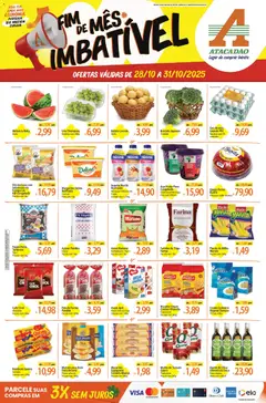 Pré-Visualização do folheto "Ofertas - PE" da loja Atacadão válido a partir de 28/10/2025