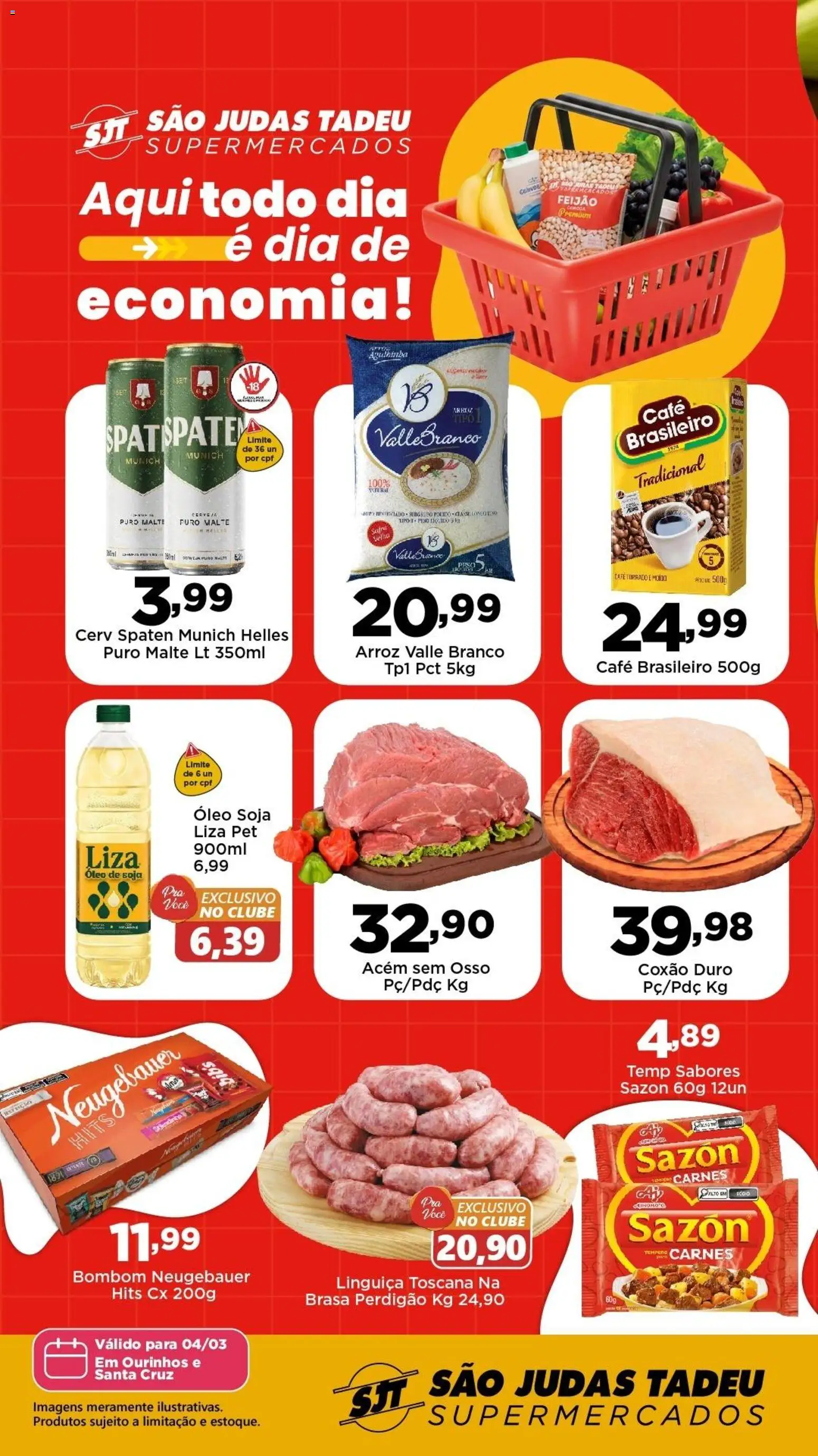 Pré-Visualização do folheto "São Judas Tadeu - Ofertas da semana" da loja São Judas Tadeu válido a partir de 04/03/2026