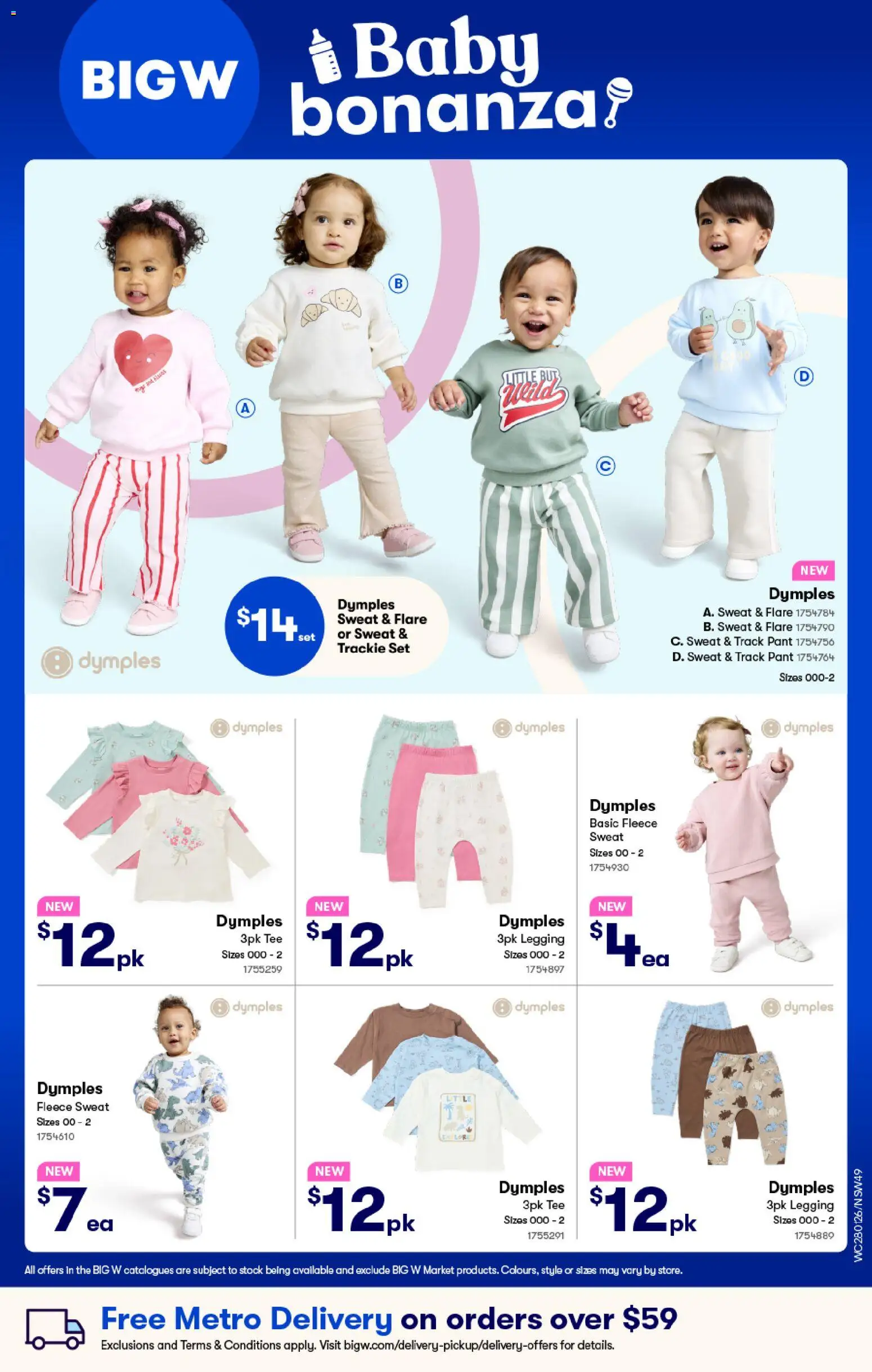 Preview of catalogue Baby bonanza from shop Big W valid 29/01/2026
